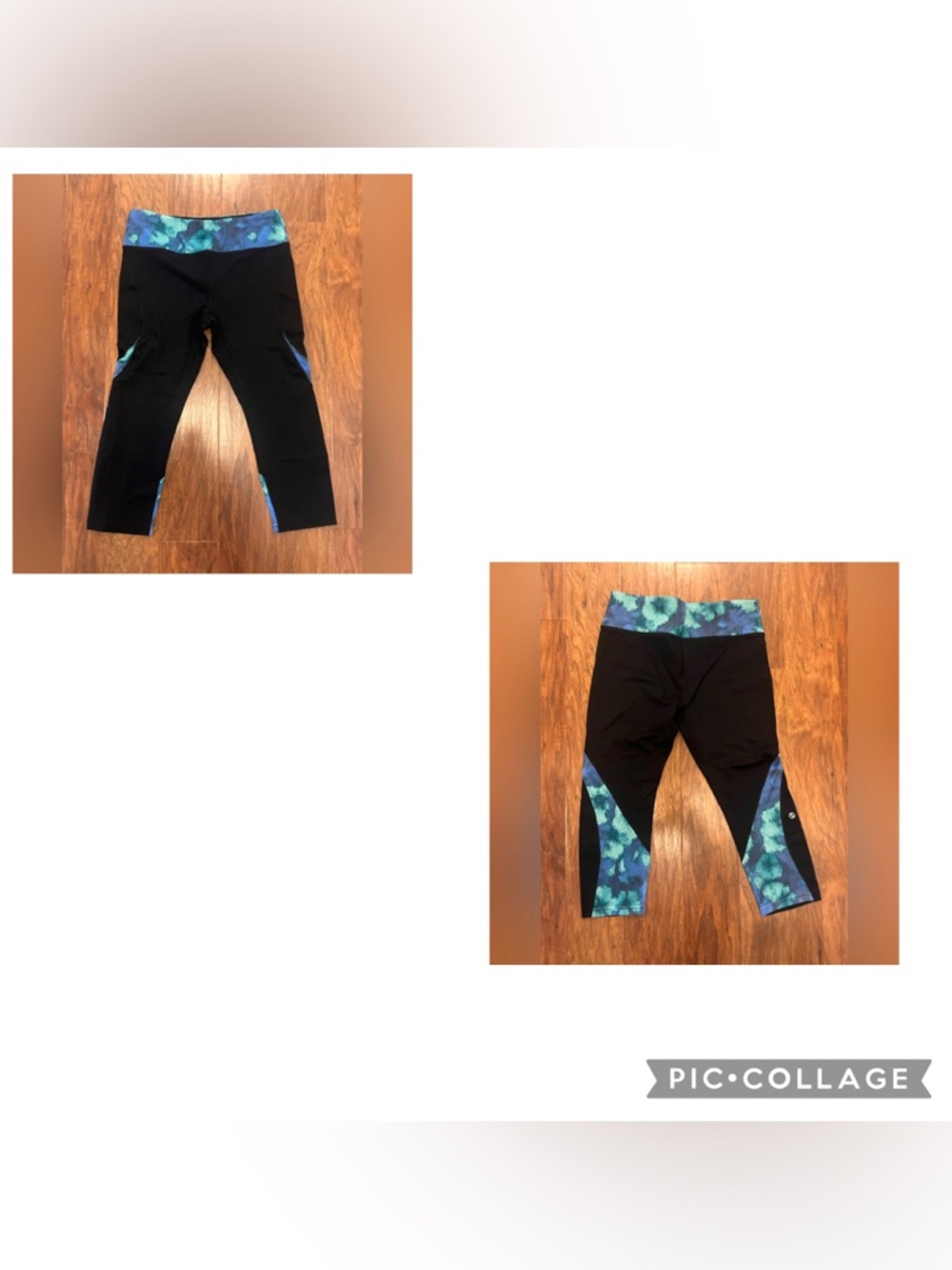 LIKE NEW Shape Hi-Rise Cropped Leggings with Mesh - Sz Medium